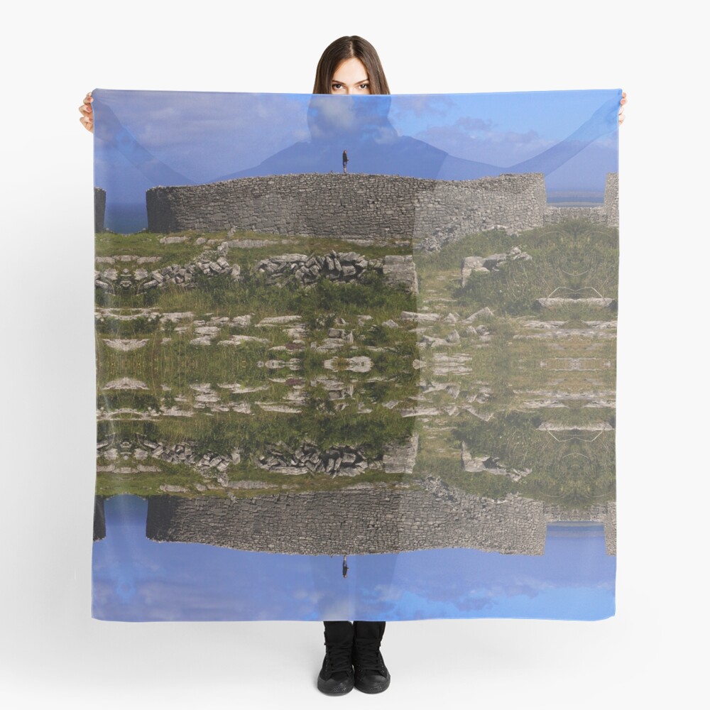 Dun Eochla Stone Fort - Inishmore Scarf