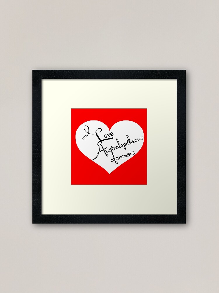 I Love Lucy Framed Art Print By Ablastedtree Redbubble