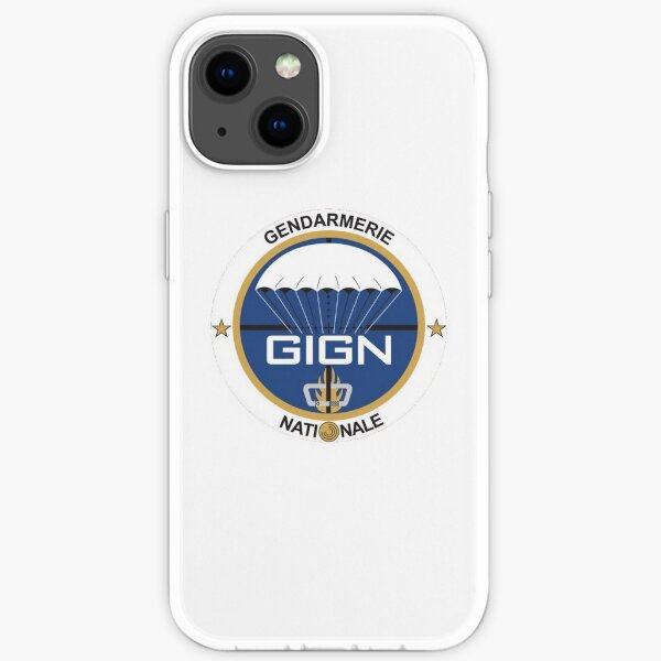 Groupe d'intervention de la gendarmerie nationale Coque souple iPhone