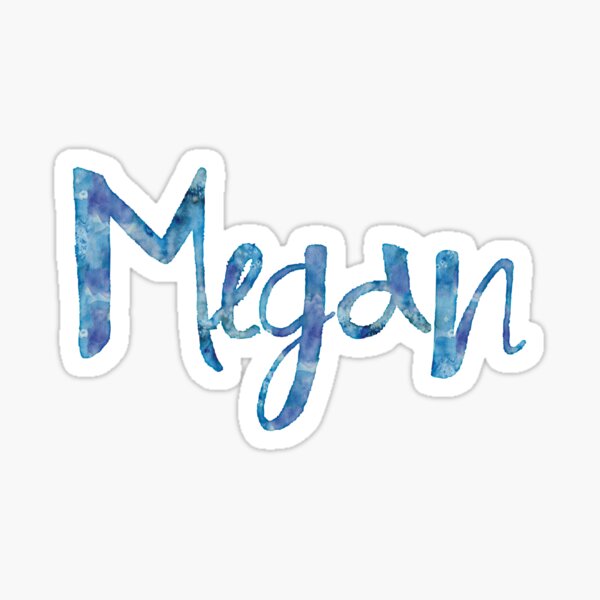 megan-script-watercolor-sticker-for-sale-by-navtrav-redbubble