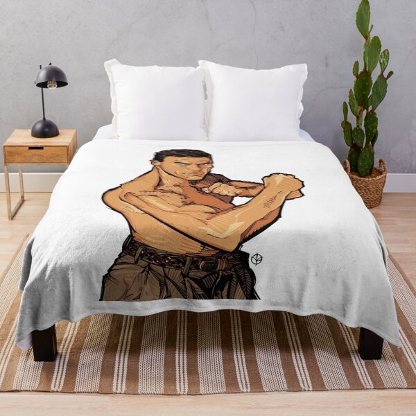 Item preview, Damme kickboxer hand draws designed and sold by BaughKing.