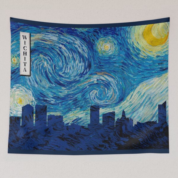 Item preview, Wichita Van Gogh Starry Night designed and sold by DFerraz.