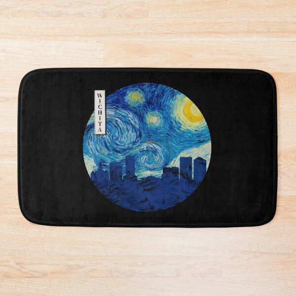 Item preview, Wichita Starry Night Van Gogh Circle designed and sold by DFerraz.