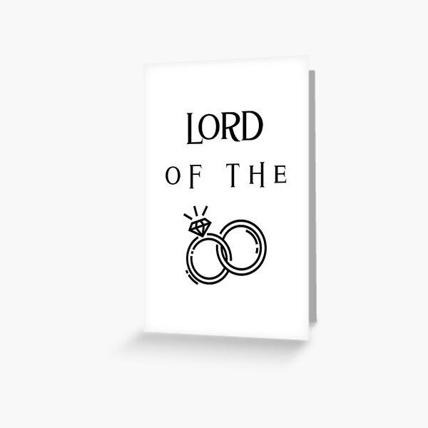 Item preview, Lord of the Wedding Rings designed and sold by bunderwood97.