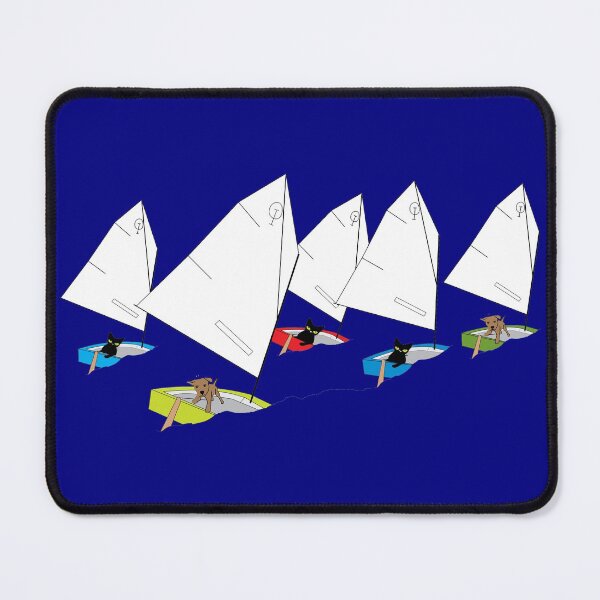 Item preview, Cats & Dogs Racing Optimist Sailing Dinghies designed and sold by CHBB.