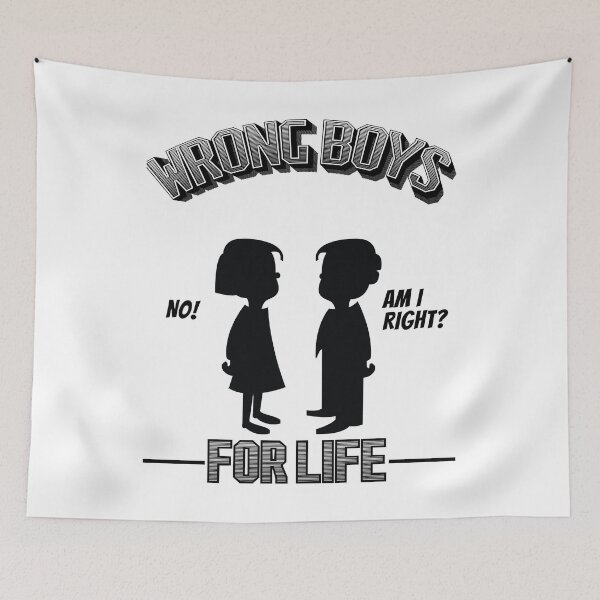 Item preview, Funny Love Wrong boys for life marriage designed and sold by Cummerata222.