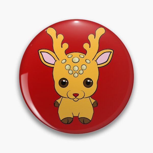 Item preview, Golden Christmas Rudolph the Reindeer designed and sold by Kestrelle.