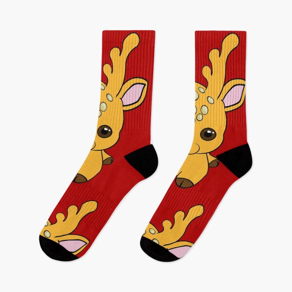 Item preview, Golden Christmas Rudolph the Reindeer designed and sold by Kestrelle.