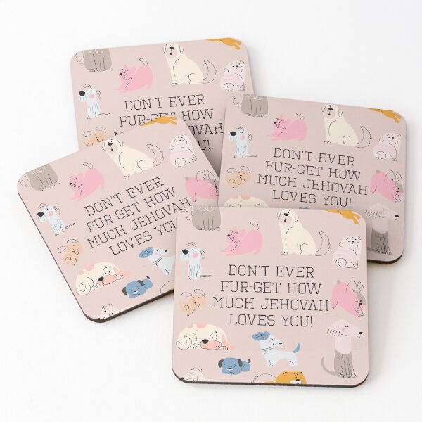 Item preview, Don't Ever Fur-get How Much Jehovah Loves You! (For Her) designed and sold by Paper Bee Gift Shop.