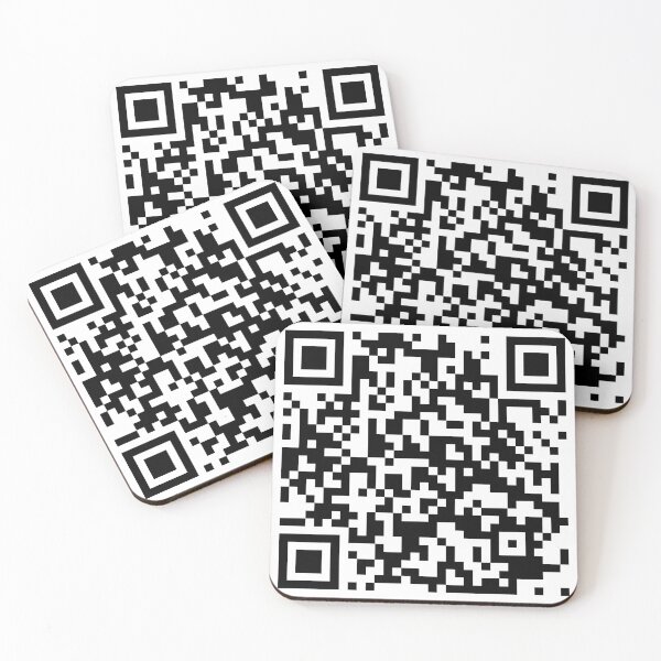 Item preview, Rick Roll QR Code designed and sold by Pin It! Originals.