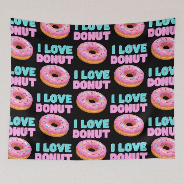 Item preview, I Love Donut  designed and sold by uynhngan253.