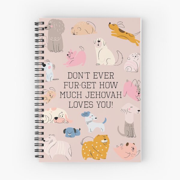 Item preview, Don't Ever Fur-get How Much Jehovah Loves You! (For Her) designed and sold by Paper Bee Gift Shop.