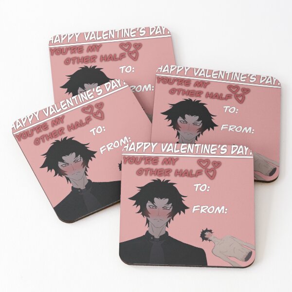 Item preview, Devilman Crybaby Valentine designed and sold by ghostyydesigns.