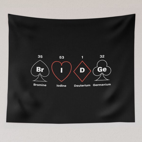Item preview, Periodic Table Bridge. For contract bridge players. designed and sold by Peter Orum.