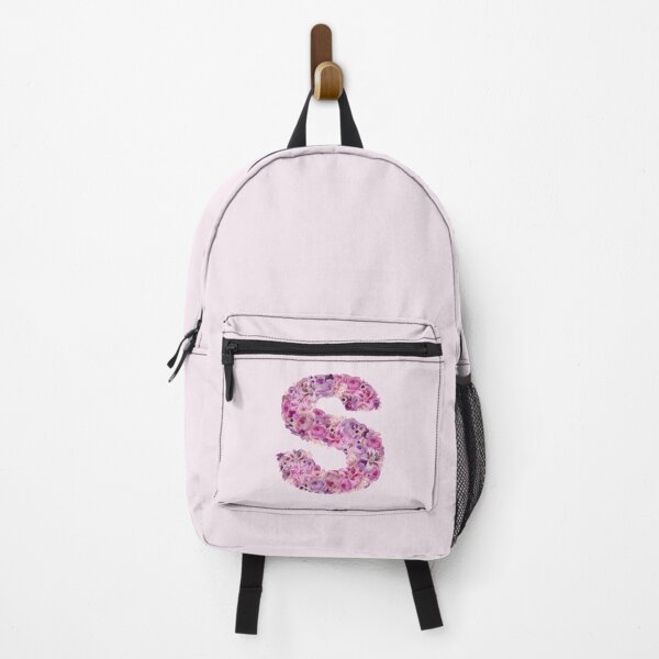 Item preview, Letter S | Pink Flower Pattern | Letter Art | Typography designed and sold by hayleylauren.