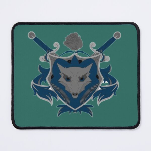 Item preview, Wolf shield blue designed and sold by Rejcharms.