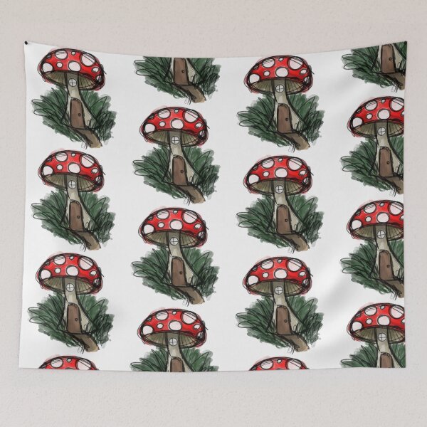 Item preview, Mushroom House designed and sold by SophieJsArt.