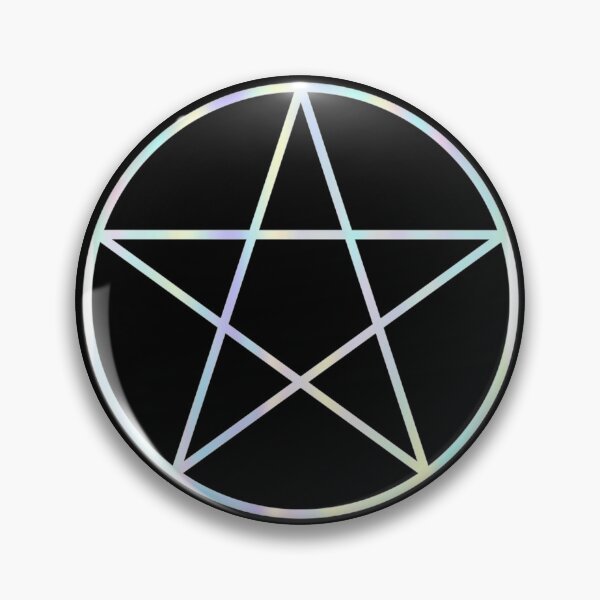 Item preview, Rainbow Iridescent Pentacle designed and sold by SunWatters.