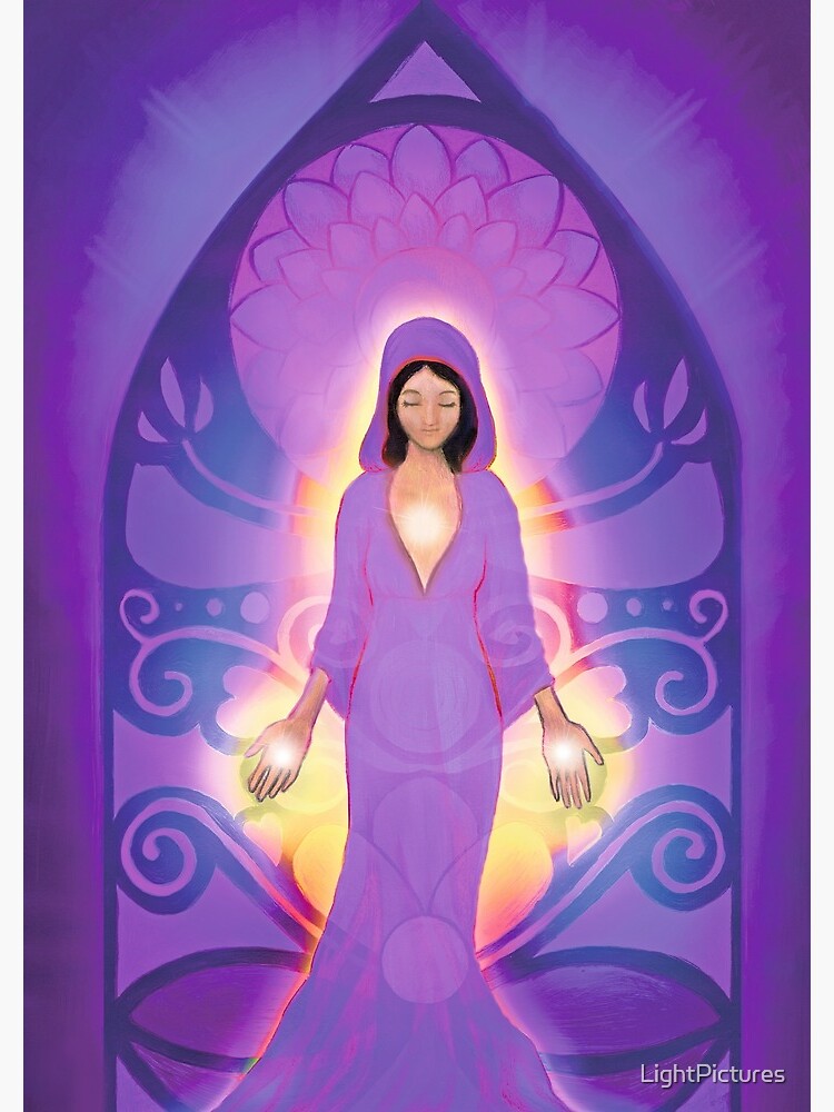 Thumbnail 3 of 3, Spiral Notebook, My holy time designed and sold by LightPictures.