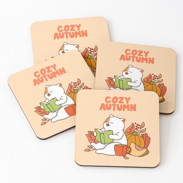 Item preview, Cat and Cozy Autumn designed and sold by Kimprut.