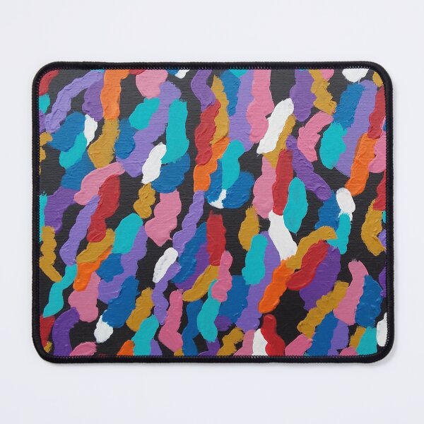 Item preview, Ribbon Dance Colorful Abstract Print designed and sold by DanielleGensler.
