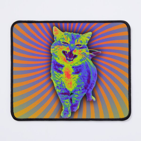 Item preview, Psychedelic Kitty (Remaster) designed and sold by pocketsoup.