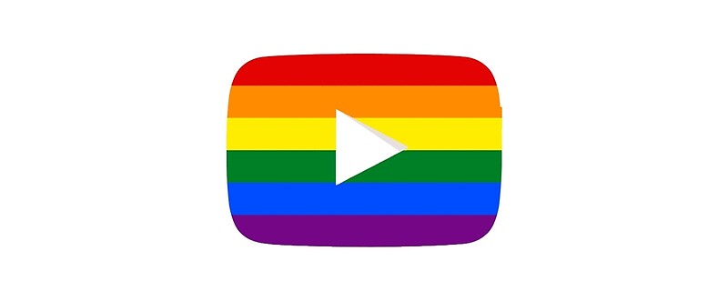 New Youtube Logo Rainbow