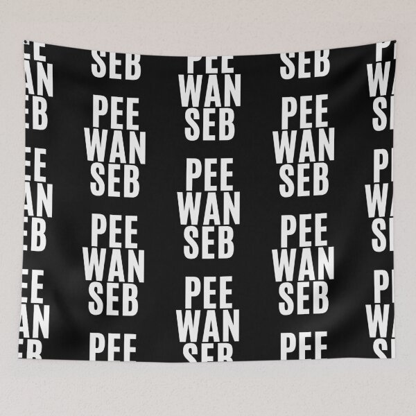 Item preview, Pee Wan Seb ! Artwork 2 (white) designed and sold by F1TwoTee.