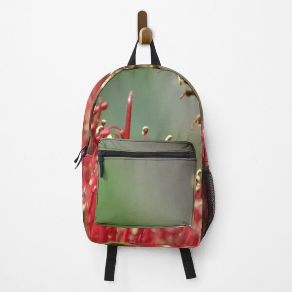 Item preview, Pohutukawa and hovering bee designed and sold by lizdomett.