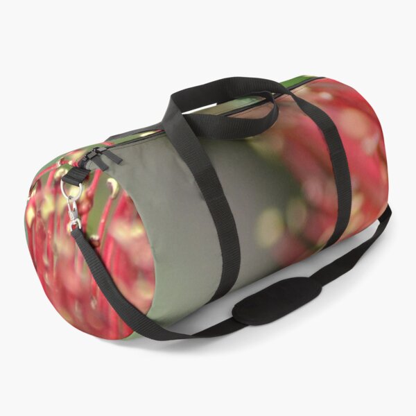 Item preview, Pohutukawa and hovering bee designed and sold by lizdomett.