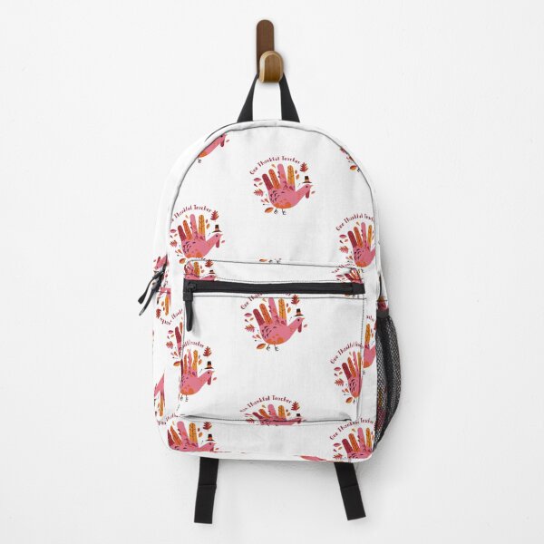 Item preview, One Thankful Teacher / Childs Handprint Thankful Turkey design designed and sold by CreatedByHeidi.