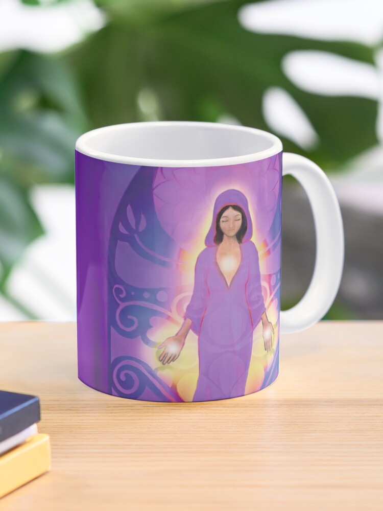 Thumbnail 1 of 6, Coffee Mug, My holy time in words designed and sold by LightPictures.