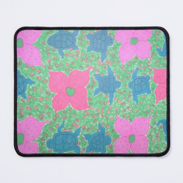 Item preview, Flowers and Turtles Tropical Pattern Fun designed and sold by DanielleGensler.
