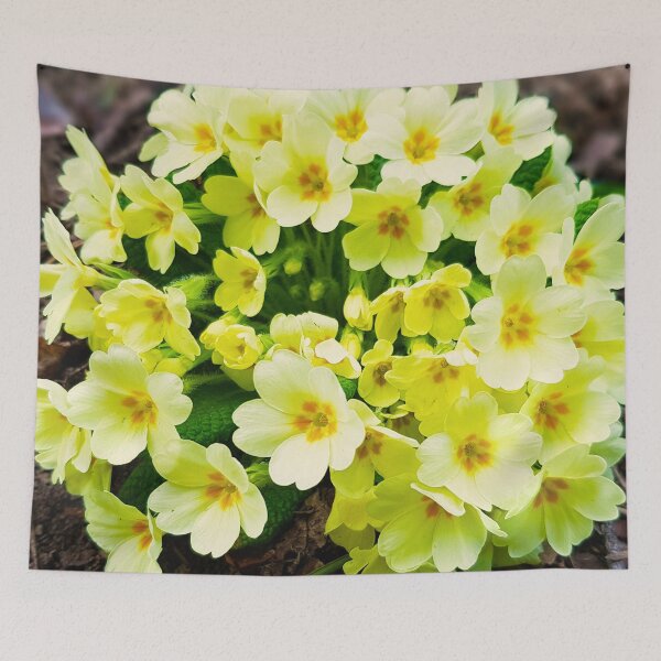 Item preview, Floral pattern, Primula vulgaris designed and sold by Kate-P-.