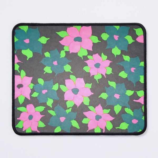Item preview, Bold Flowers in Pink and Blue designed and sold by DanielleGensler.