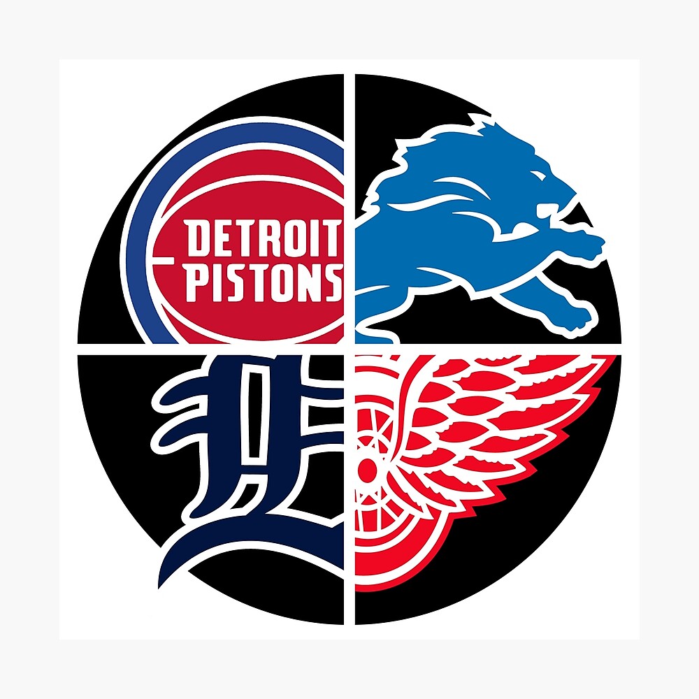 Rep your favorite Detroit sports team with a unique design