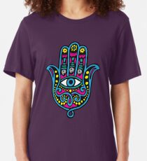 Camiseta ajustada Mano de Fátima