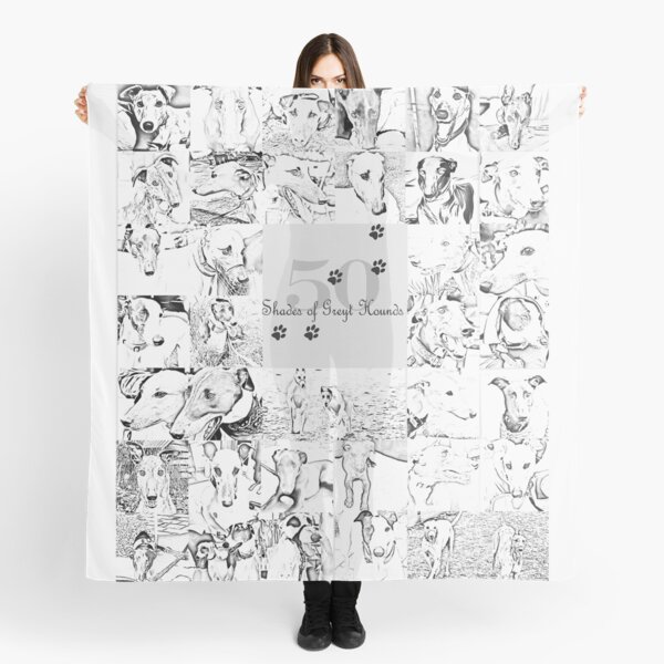 50 shades of Greyt Hounds Scarf