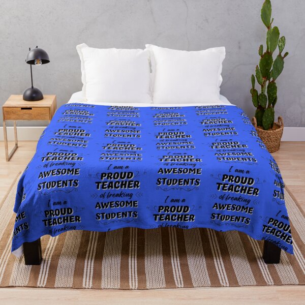 Item preview, I am a proud teacher of freaking awesome students designed and sold by DKVanOss.