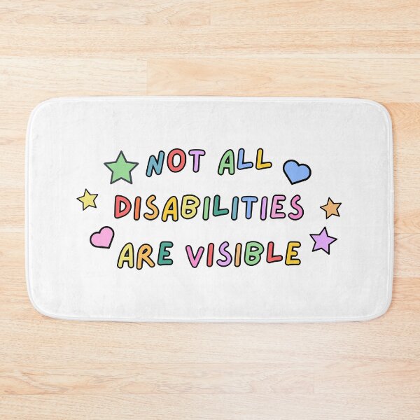 Item preview, Not All Disabilities Are Visible Sticker designed and sold by Brenda Simsn.