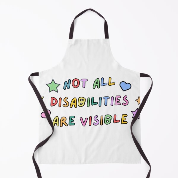 Item preview, Not All Disabilities Are Visible Sticker designed and sold by Brenda Simsn.