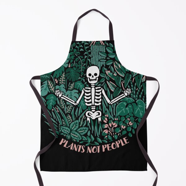 Item preview, un Hallo Gardener Plants not people Skeleton Skull designed and sold by Flamingo92.