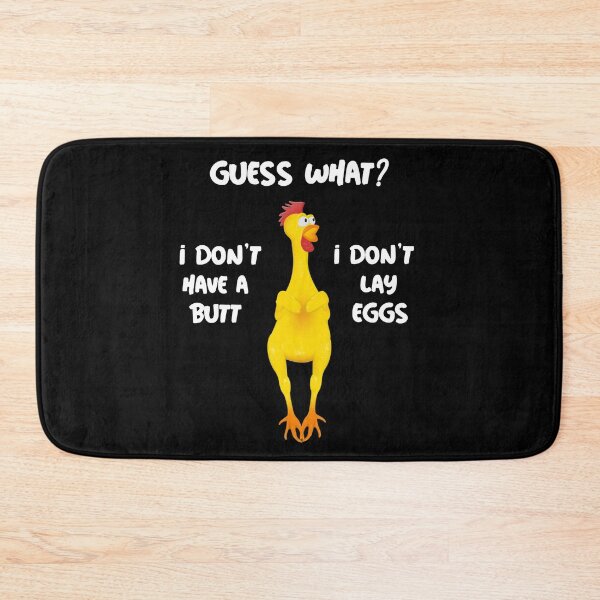Item preview, No Rubber Chicken Butt designed and sold by BubbaCool.