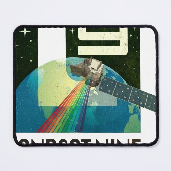 Item preview, LANDSAT 9 logo mission - vintage look Classic designed and sold by mickimedhursto.