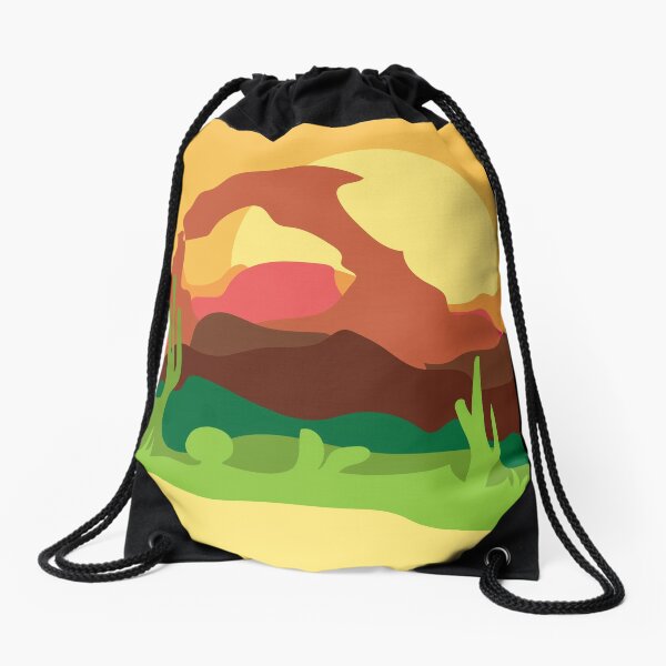 Utah Landscape Drawstring Bag