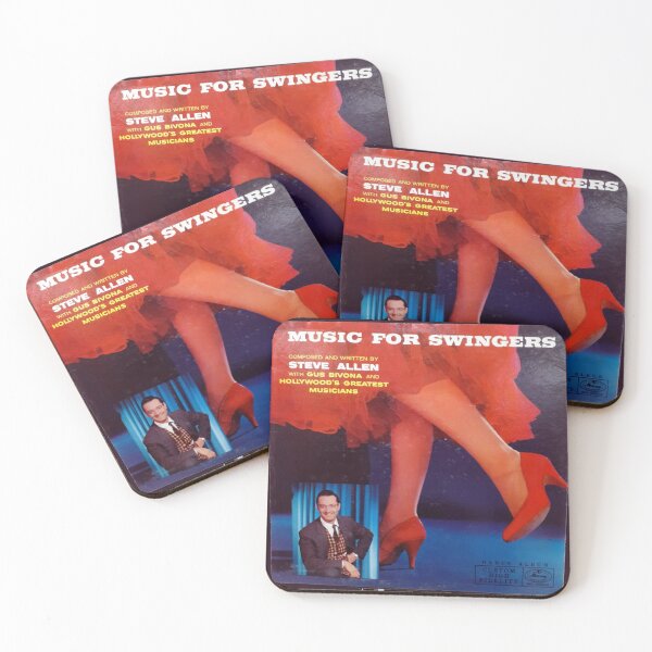 Item preview,  Music For Swingers, Steve Allen, 50's, 1950's, bop, bebop , Jazz, modern jazz designed and sold by Vintaged.