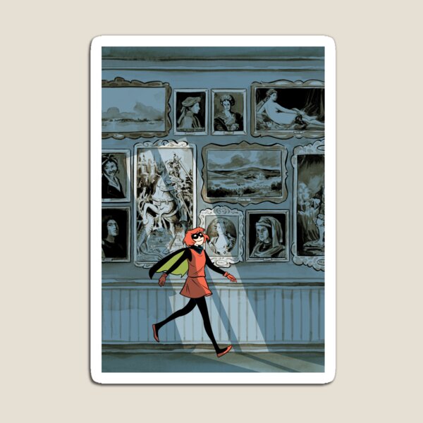 Bandette In The Gallery Magnet