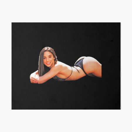 Lámina rígida Póster Abella Danger Pegatina Abella Danger Abella Danger Desnuda de foxmaxx