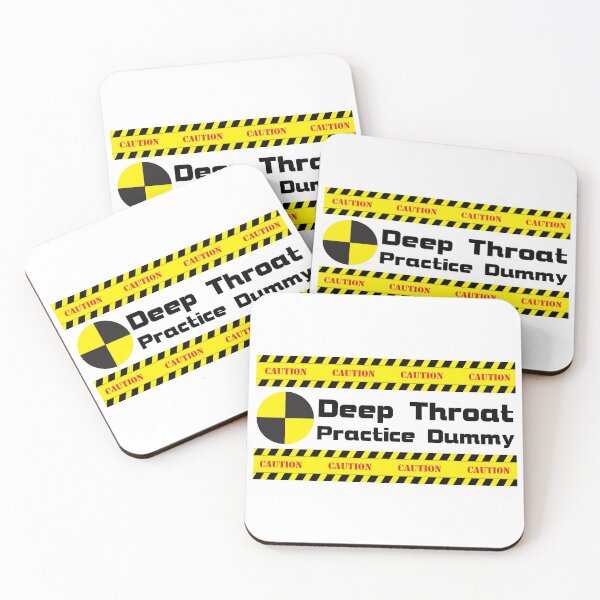Item preview, Deep Throat Test Dummy Sarcastic and Funny Swinger Lifestyle Design designed and sold by swingersshop.
