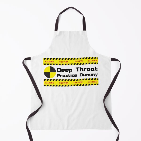 Item preview, Deep Throat Test Dummy Sarcastic and Funny Swinger Lifestyle Design designed and sold by swingersshop.